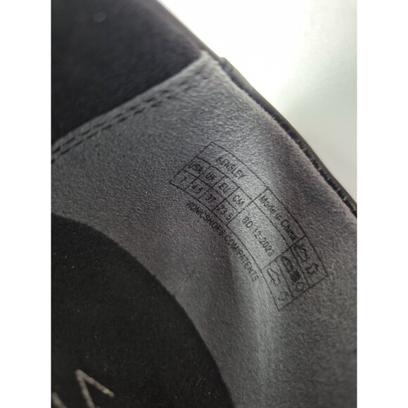 Vionic Shoes Womens Size 7 Kensley Slip On Loafer Black Leather Comfort (251) - Picture 11 of 11